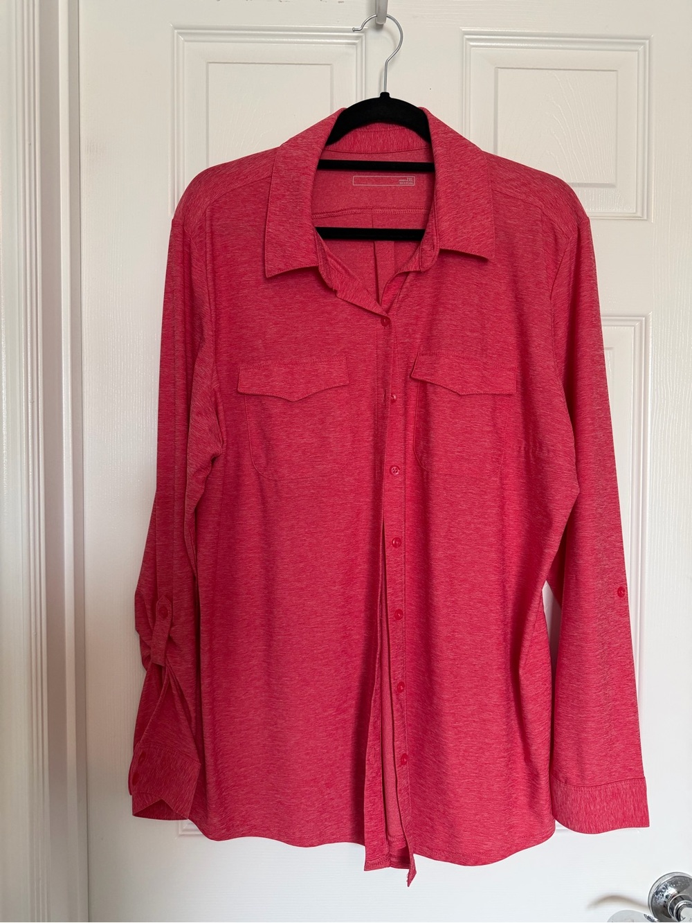 Eddie Bauer Coral Button-Down Shirt